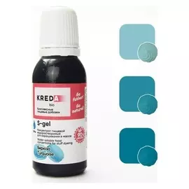 Краситель пищевой S-gel водорастворимый бирюза, 20 мл