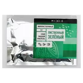 Краситель сухой Mixie, жирорастворимый, лиственный зелёный,10 г