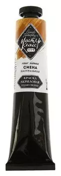 Краска акриловая художественная «Мастер-класс», 46 мл, сиена натуральная, в тубе