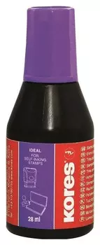 Краска штемпельная Kores фиолетовая 71344