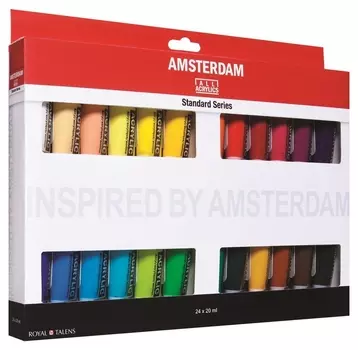 Краски акрил Amsterdam 24 цвх20мл 17820424