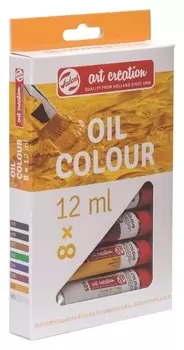 Краски масляные Art Creation 8цвx12мл, 9020108m