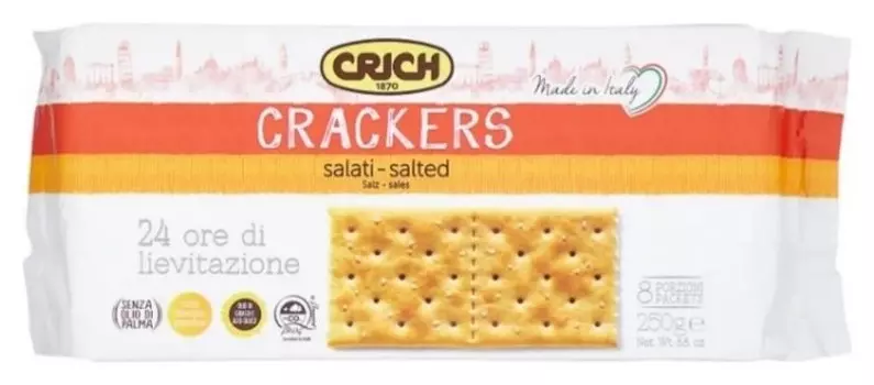 Крекер Crich соленый, 250г
