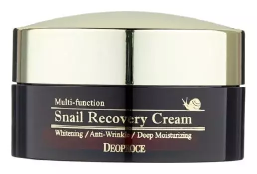 Крем для лица с муцином улитки и эффектом восстановления