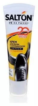Крем для обуви Salton в тубе черный, 75мл