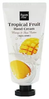 Крем для рук Тропические фрукты, с манго и маслом ши