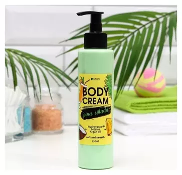 Крем для тела Milv, пина колада