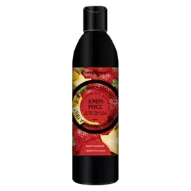 Крем-мусс для душа Дуэт клубника-карамбола