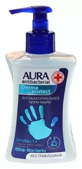 Крем-мыло антибактериальное Derma Protect