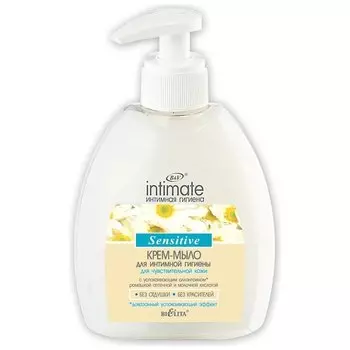 Крем-мыло для интимной гигиены для чувствительной кожи