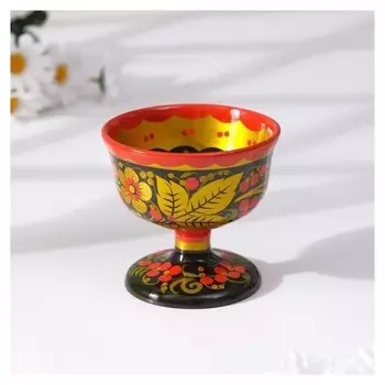 Креманка, 9х10 см, хохлома