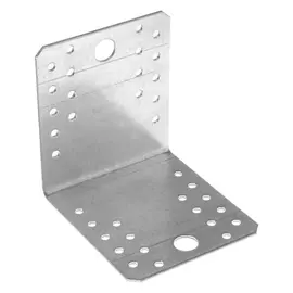 Крепежный уголок KU 105х105х90х2 цинк, 1 шт.