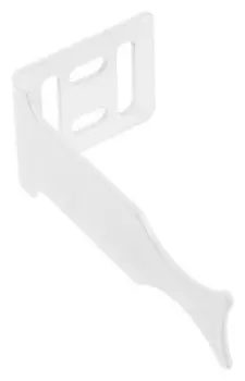 Кронштейн для радиатора Masterprof, угловой, универсальный, белый