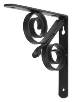 Кронштейн фигурный 150х150 мод.14, черный