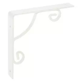 Кронштейн фигурный мод.18, 150*150 белый