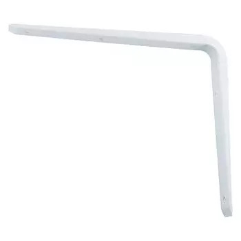 Кронштейн стальной, 150 х 200 мм, белый