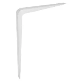 Кронштейн тундра прямоугольный 220х320 мм, полимер белый, 1 шт.