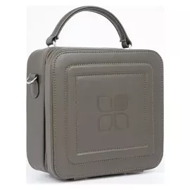 Кросс-боди, отдел на молнии, длинный ремень, цвет тёмно-зелёный