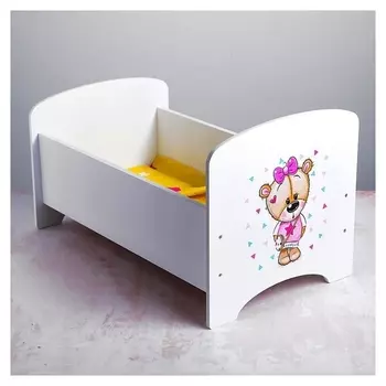 Кровать «Кокетка» серия «мишутки»