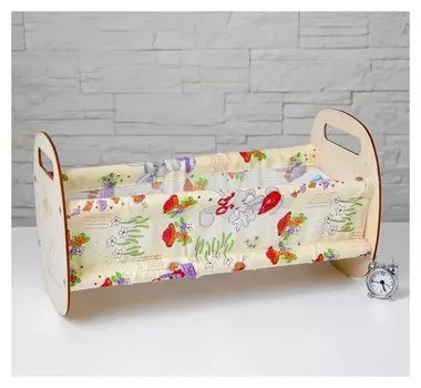 Кроватка Люлька, с текстилем