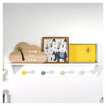 Крючки декоративные дерево "Африканский слон" 25,5х10х60 см