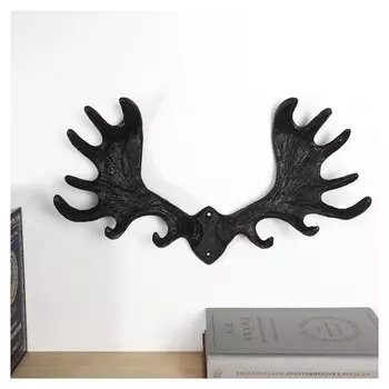 Крючки декоративные металл "Лосиные рога" 22х35х9 см
