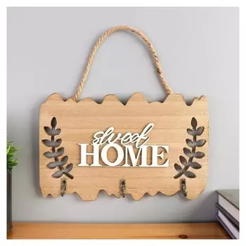 Крючки декоративные "Милый дом Веточки" 14х22,5х3 см