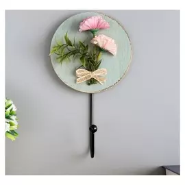 Крючок декоративный "Букетик цветов" 17,5х10х4,5 см