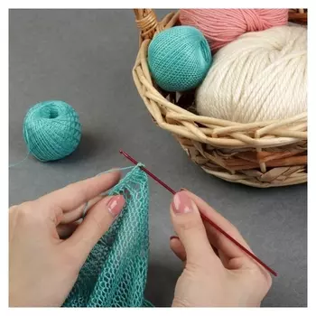 Крючок для вязания, D = 2 мм, 15 см