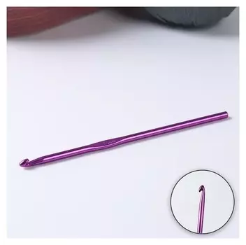 Крючок для вязания, D = 4,5 мм, 15 см