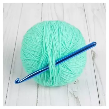 Крючок для вязания, D = 8 мм, 15 см