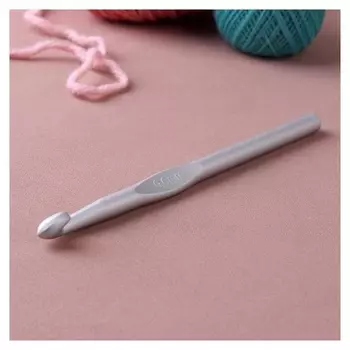 Крючок для вязания, с тефлоновым покрытием, D = 9 мм, 15 см