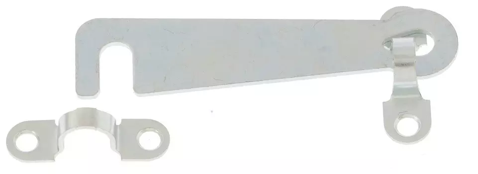 Крючок дверной кд-75, цинк, 5 шт, (Металлист) россия