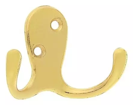 Крючок мебельный, Km218gp, цвет золото