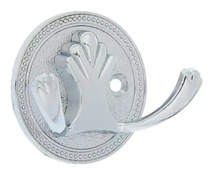 Крючок мебельный, Km223cp, цвет хром