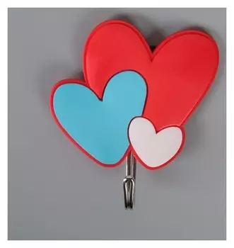 Крючок на липучке «Влюблённые»