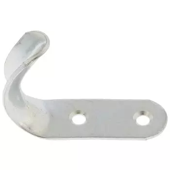 Крючок-вешалка №7, цинк, 10 шт, (Металлист) россия