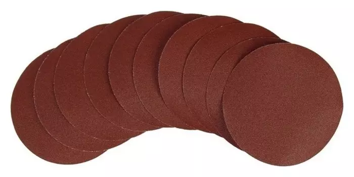 Круг абразивный шлифовальный под "Липучку" Tundra, 125 мм, р120, 10 шт.