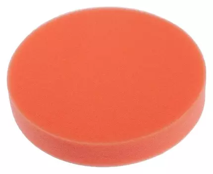 Круг для полировки средней жёсткости, 150 мм, плоский, крепление текстильная застёжка