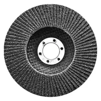 Круг лепестковый торцевой, конический, Р 80,115 х 22.2 мм