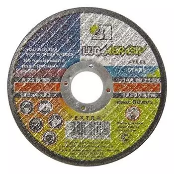 Круг шлифовальный по металлу, 230 х 6 х 22.2 мм, "Луга" россия