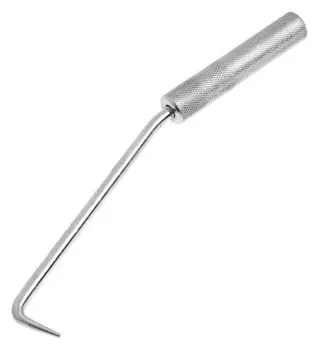 Крюк для вязки арматуры Lom, 245 мм, оцинкованная рукоятка