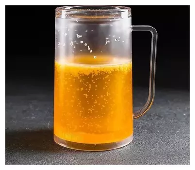 Кружка для пива охлаждающая, 420 мл