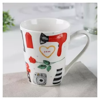 Кружка доляна «8 марта. котик», 320 мл