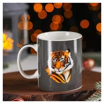 Кружка доляна «Новый год. тигр», 280 мл