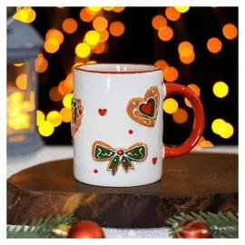 Кружка доляна «Пряник», 260 мл, 11,5×8×9,8 см