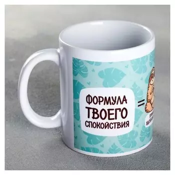 Кружка «Формула твоего спокойствия», 300 мл