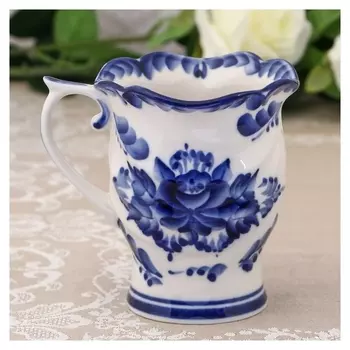 Кружка «Галактика», H=11,5 см, гжель