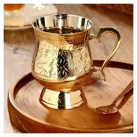 Кружка латунь "Вдохновение" 400 мл