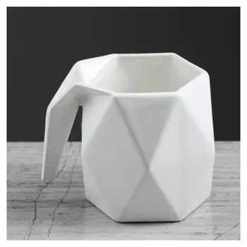 Кружка "Оригами" белая, 300 мл